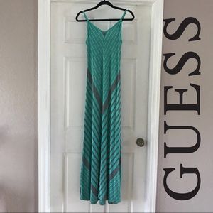 Guess Striped Maxi Dress